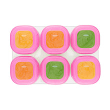 Load image into Gallery viewer, OXO Tot Baby Blocks Freezer™ Storage Containers 2 Oz - Pink
