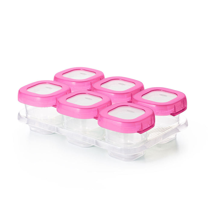 OXO Tot Baby Blocks Freezer™ Storage Containers 2 Oz - Pink