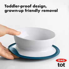 Load image into Gallery viewer, OXO Tot Stick &amp; Stay Suction Bowl - Navy
