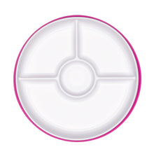 Load image into Gallery viewer, OXO Tot Stick &amp; Stay Suction Divided Plate - Pink
