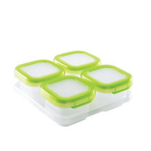 Load image into Gallery viewer, OXO Tot Baby Blocks Freezer™ Storage Containers - 4 Oz - Green
