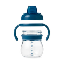 Load image into Gallery viewer, OXO Tot Grow Soft Spout Sippy Cup With Removable Handles - 6 Oz - Navy
