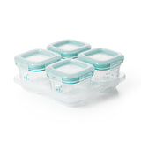 OXO Glass Baby Blocks (4 oz) - Teal