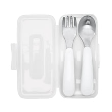 Load image into Gallery viewer, OXO Tot On the Go Fork And Spoon Set - Navy
