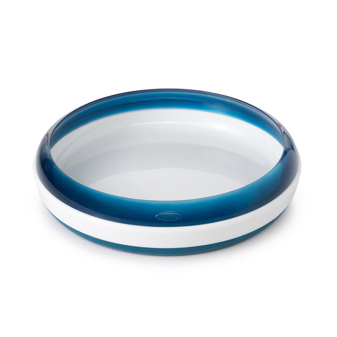 OXO Tot Training Plate with Removable Ring - Navy