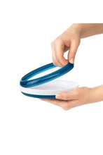 Load image into Gallery viewer, OXO Tot Training Plate with Removable Ring - Navy
