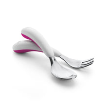 Load image into Gallery viewer, OXO Tot Fork &amp; Spoon Set - Pink
