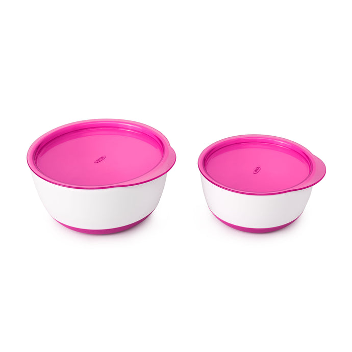 OXO Tot Small And Large Bowl Set - Pink