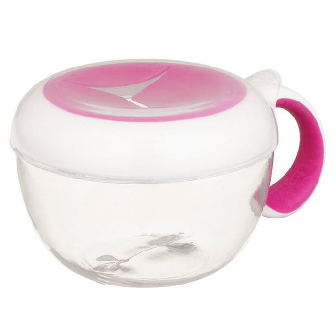 OXO Tot Flippy Snack Cup With Travel Cover - Pink