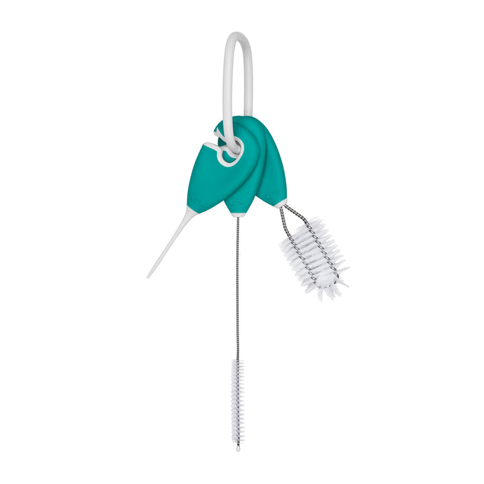 OXO Tot Straw & Sippy Cup Top Cleaning Set - Teal