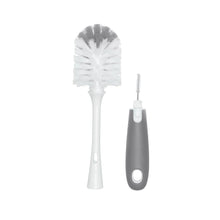 Load image into Gallery viewer, OXO Tot On the Go Drying Rack &amp; Bottle Brush - Grey
