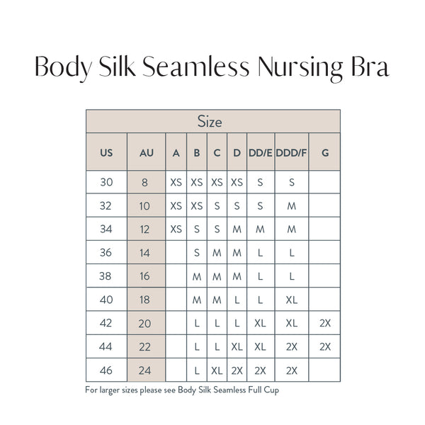Bravado Designs Body Silk Seamless Nursing Bra - Sustainable - Silver Belle