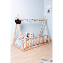 Load image into Gallery viewer, Childhome Tipi Bed - Natural - 70x140CM

