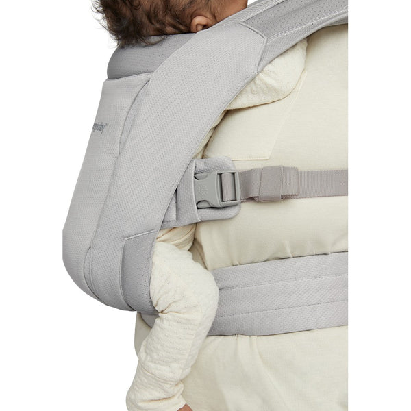 Ergobaby Embrace Soft Air Mesh Newborn Baby Carrier - Soft Grey
