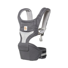 Load image into Gallery viewer, Ergobaby Hipseat Cool Air Mesh Carrier - Carbon Grey
