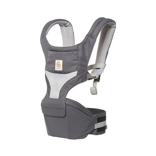 Ergobaby Hipseat Cool Air Mesh Carrier - Carbon Grey