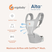 Load image into Gallery viewer, Ergobaby Alta Hip Seat Baby Carrier - Midnight Blue

