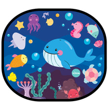 Load image into Gallery viewer, Bubble Cling Sunshade - Under the Sea (2 pcs)
