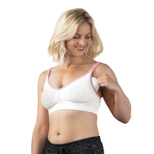 Load image into Gallery viewer, Bravado Designs Body Silk Seamless Nursing Bra - White M
