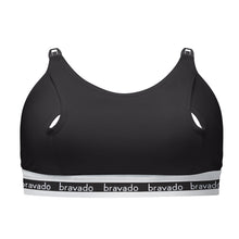Load image into Gallery viewer, Bravado Designs Clip And Pump Hands-Free Nursing Bra Accessory - Sustainable - Black M
