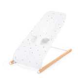 Childhome Evolux Bouncer Cover - Jersey Gold Dots