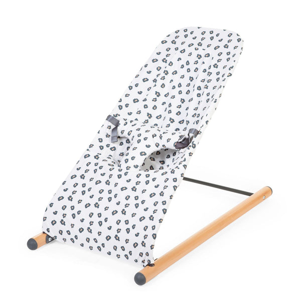Childhome Evolux Bouncer Cover - Jersey Leopard