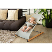 Load image into Gallery viewer, Childhome Evolux Bouncer - Jersey Grey
