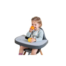 Load image into Gallery viewer, Childhome Evolu Feeding Tray + Silicone Placemat - Anthracite

