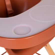 Load image into Gallery viewer, Childhome Evolu Feeding Tray + Silicone Placemat - Rust
