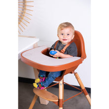 Load image into Gallery viewer, Childhome Evolu Feeding Tray + Silicone Placemat - Rust
