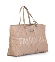 Load image into Gallery viewer, Childhome Family Bag Nursery Bag Puffered Beige
