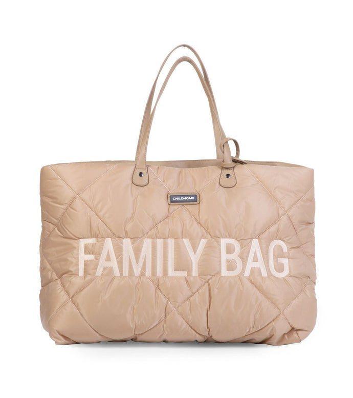 Childhome Family Bag Nursery Bag Puffered Beige