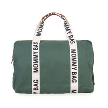 Load image into Gallery viewer, Childhome Mommy Bag Signature Canvas Green
