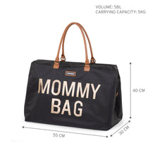 Load image into Gallery viewer, Childhome Mommy Bag Nursery Bag - Black
