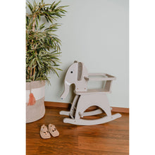 Load image into Gallery viewer, Childhome Rocking Grey Elephant + Brace
