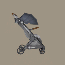 Load image into Gallery viewer, Ergobaby Metro+ Deluxe Compact City Stroller - London Grey
