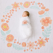 Load image into Gallery viewer, Pearhead Watch Me Grow Photo Blanket- Floral
