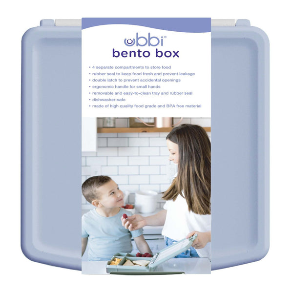 Ubbi Bento Box - Cloudy Blue